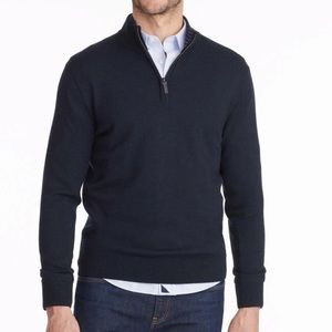 {Hart Schaffner Marx} Merino Wool 1/2 Pullover